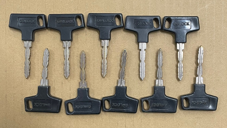 設定キー・ゼロキー・オムロック 流通キー各種 【パチンコ・スロット