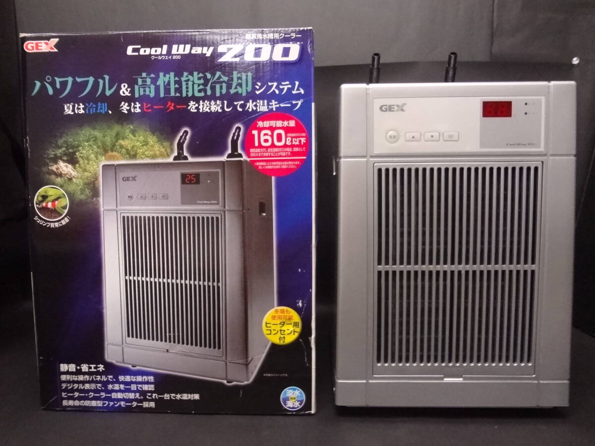 GEX Cool Way BK210 クーラー GEX Cool Way BK210 水槽用クーラー