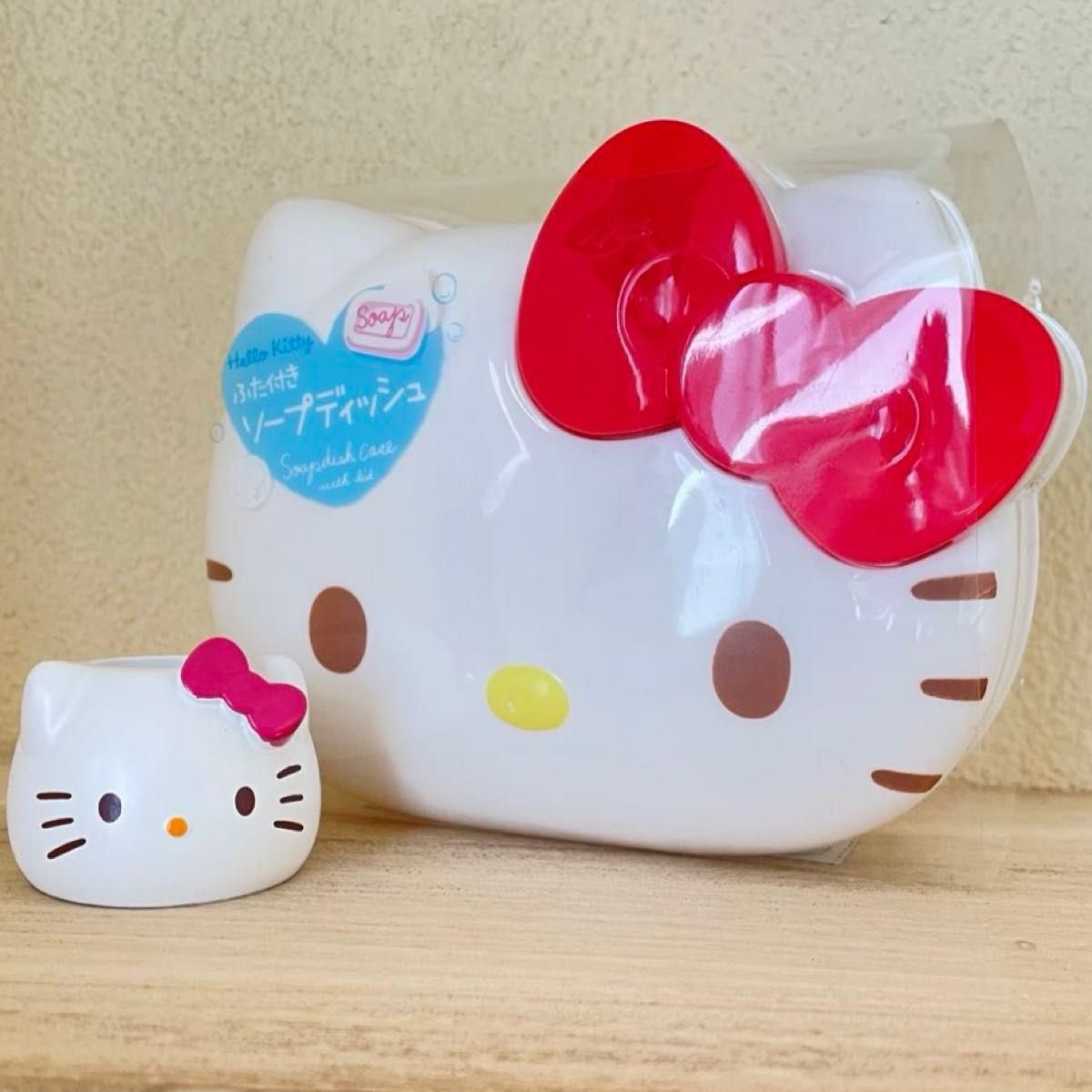 ハローキティ 歯ブラシスタンド ソープディシュセット ハローキティ