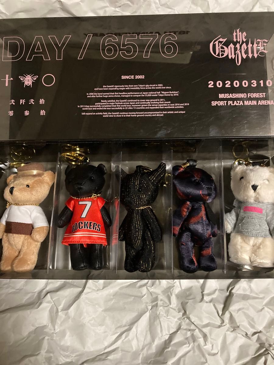 the GazettE ガゼット 18周年 ベアキーボックス the GazettE ガゼット