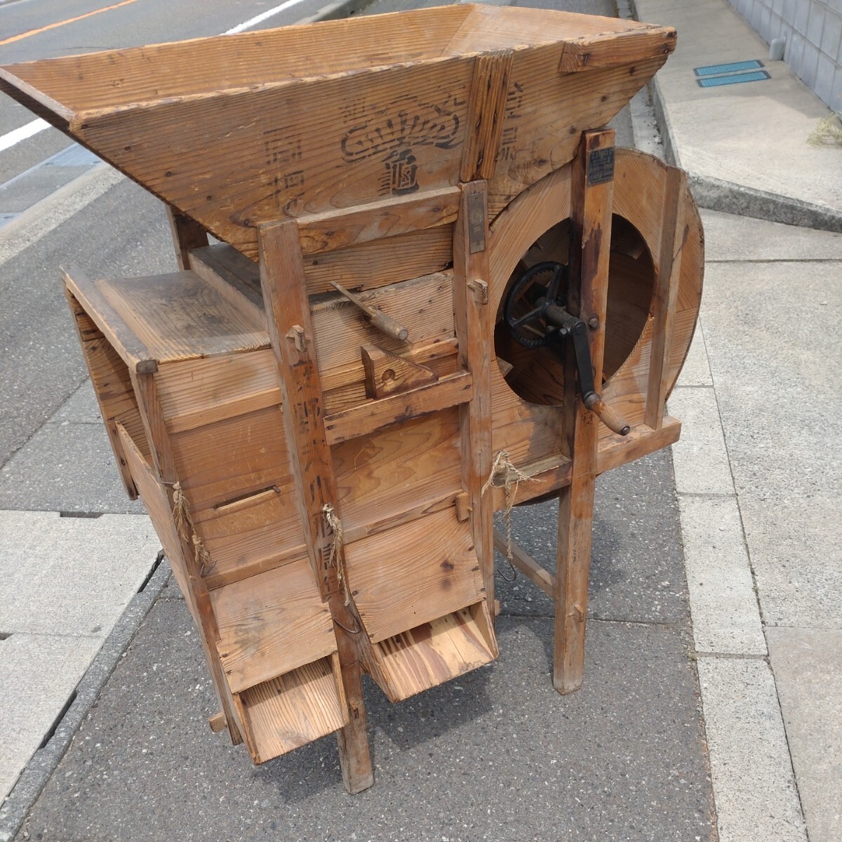 Yahoo!オークション - 昭和レトロ 唐箕 安野式 アンティーク 古民具 農