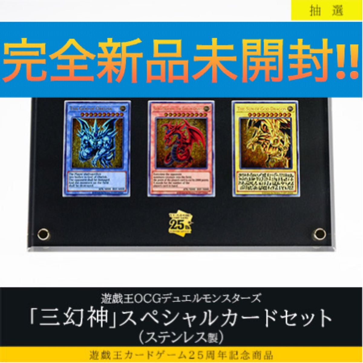 連番 PSA10 三幻神 ステンレス オシリス オベリスク ラー 25th 限定 B