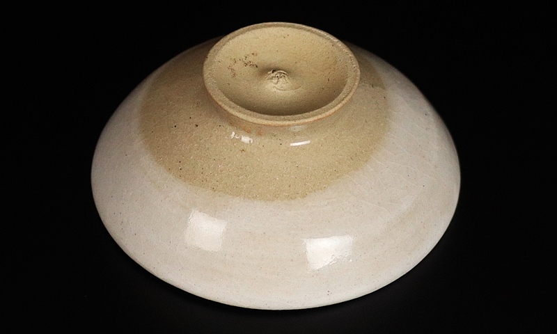 陶芸家 小山冨士夫 酒觴 宋赤絵写 花 ぐい呑 盃 酒器 鎌倉 共箱 陶芸家