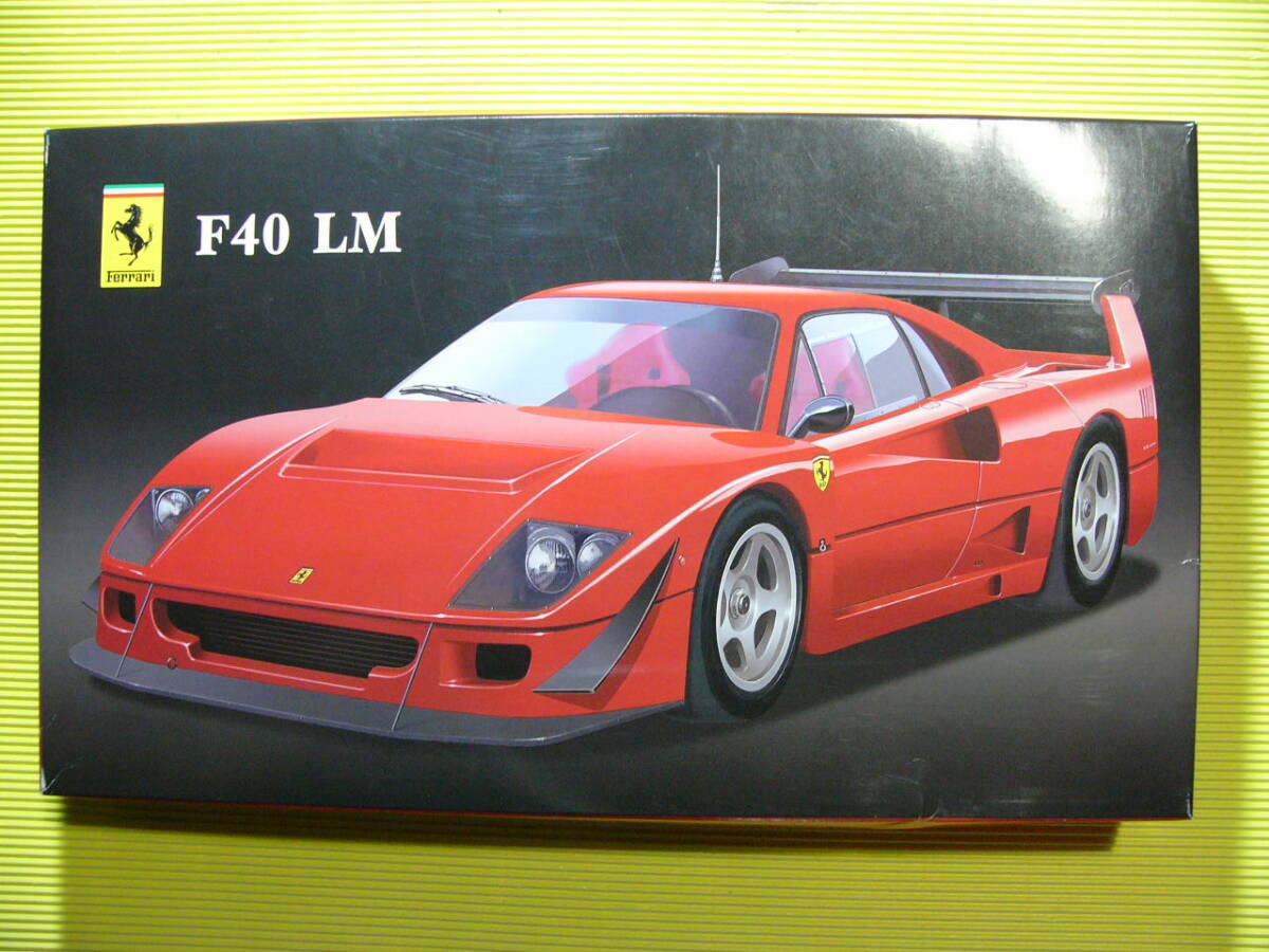 Yahoo!オークション - フジミ 1/24 フェラーリ F40 LM 赤 エッチングパ