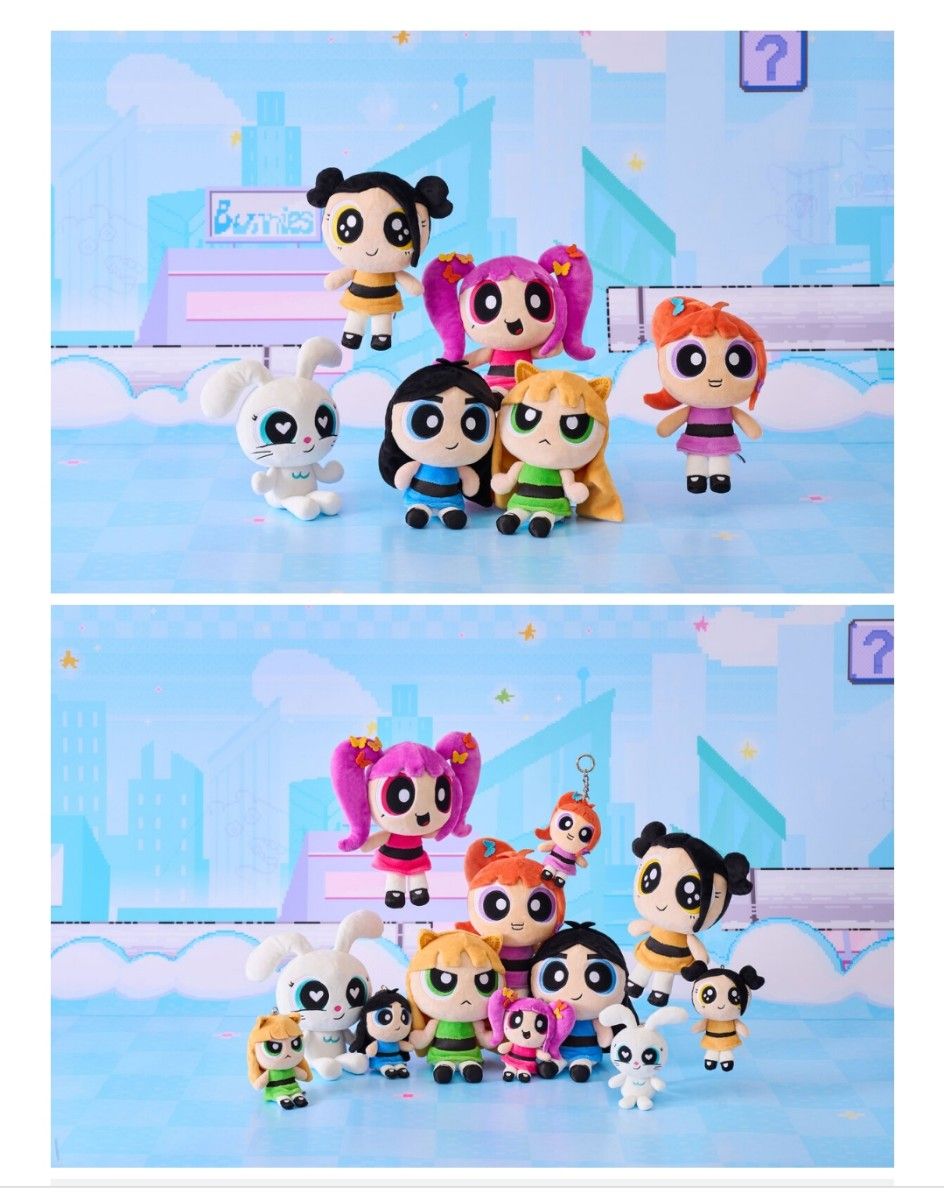 NEWJEANS パワーパフガールズ ぬいぐるみ 6体セット パワパフ NewJeans