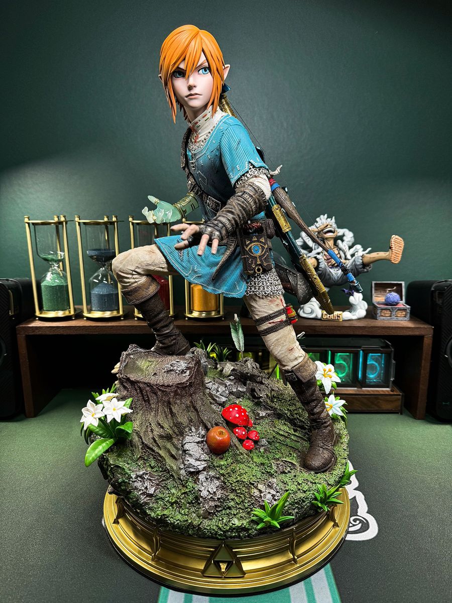 FIGURIZM α ゼルダの伝説 リンク フィギュア 4点セット リンク ゼルダ