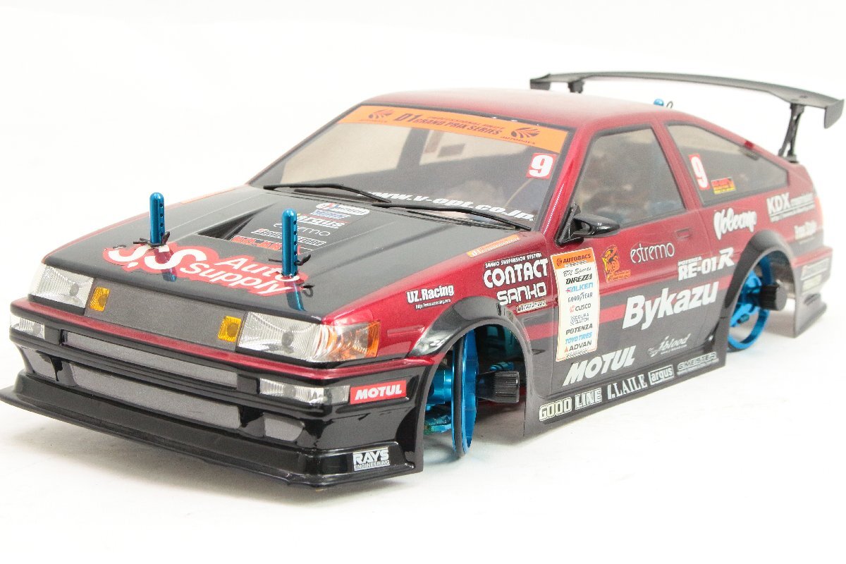 YOKOMO 林渡AE86レビン ドリフトパッケージ D1バージョン 林渡AE86