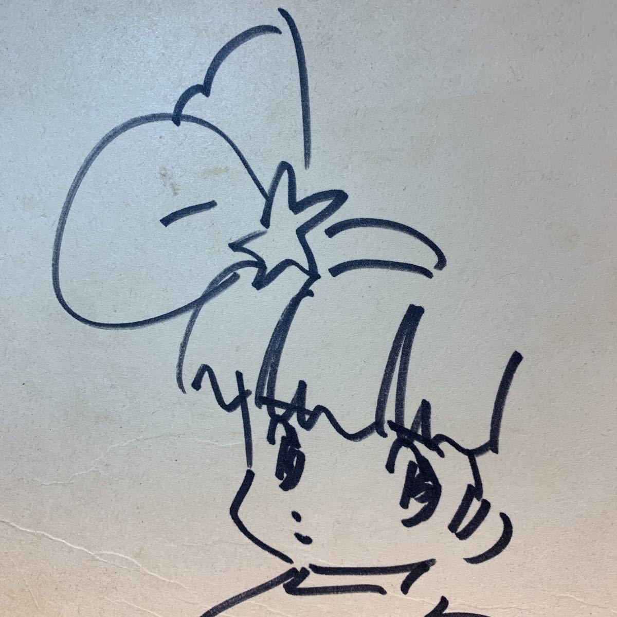 ミンキーモモ わたなべ ひろしサイン色紙 【公式通販】