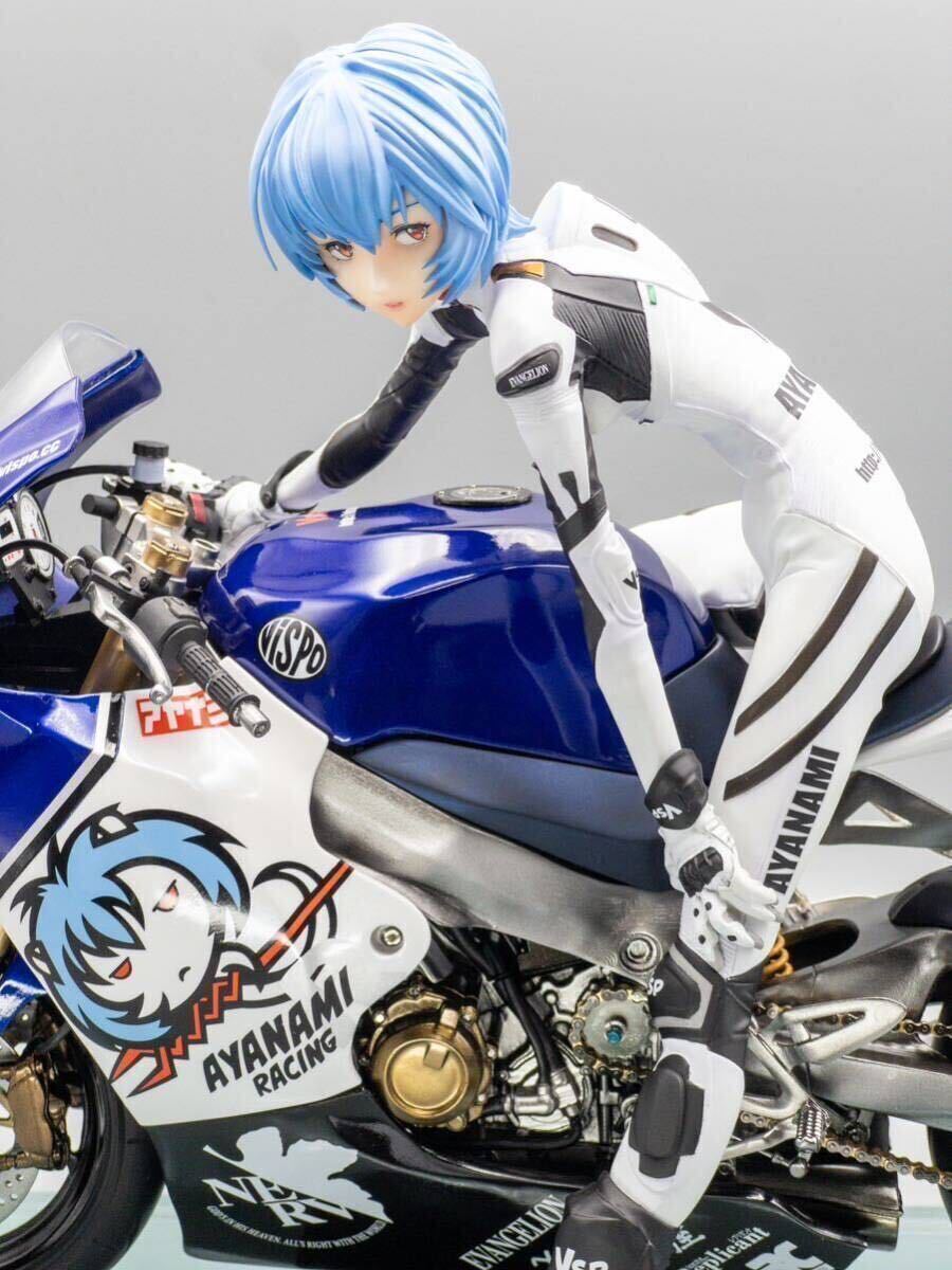 Yahoo!オークション - 塗装済み完成品 綾波レイ Racing Ver 1/6 ガレー