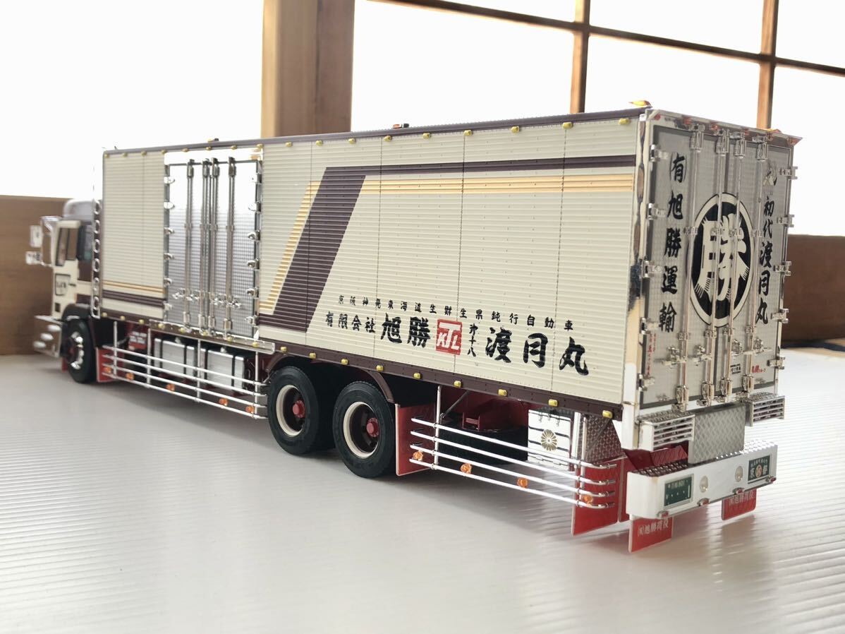 アオシマ1/32 初代渡月丸 丸美グループ 旭勝運輸 アオシマ1/32 初代