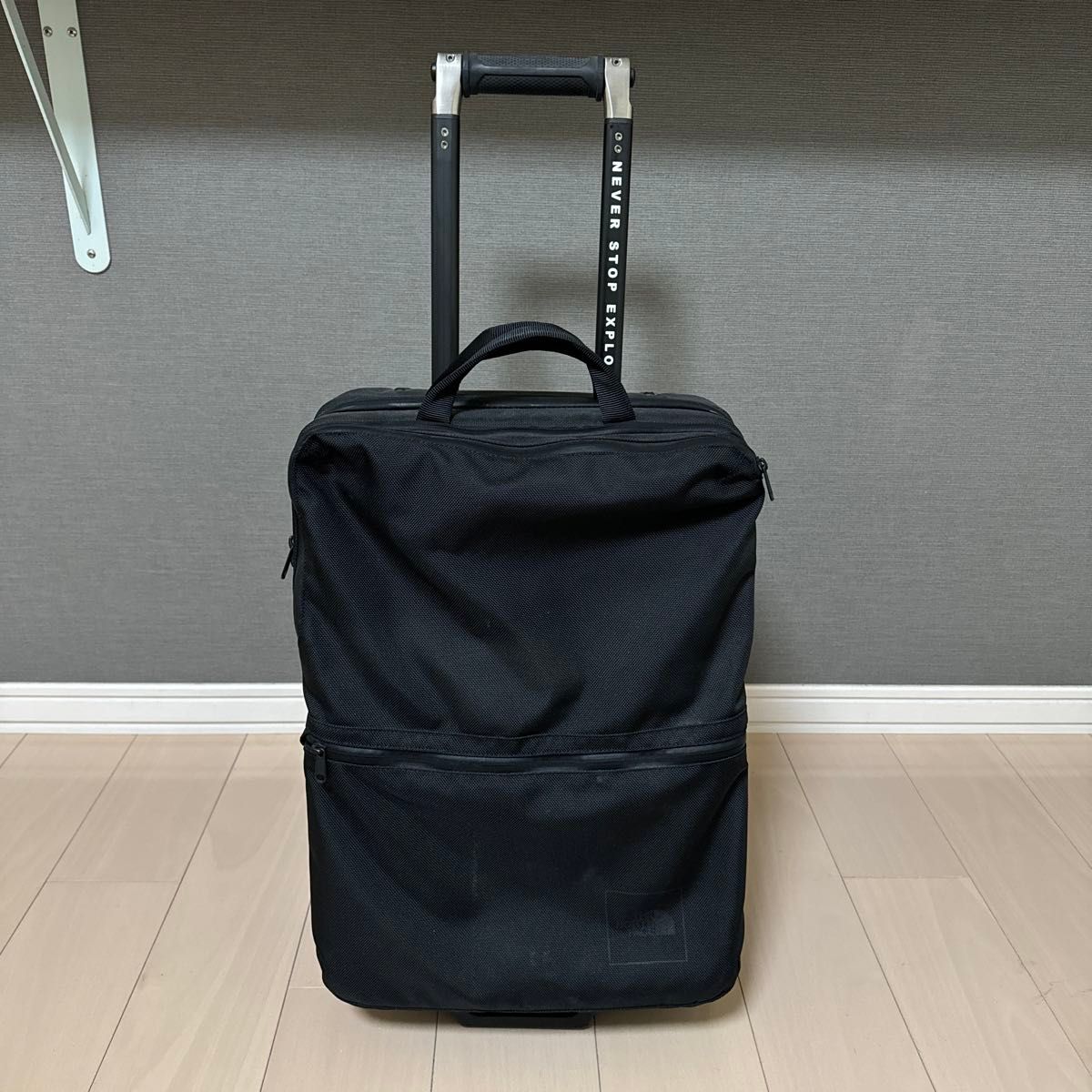 廃盤☆THE NORTH FACE シャトルローラー タイヤ良好 BLACK