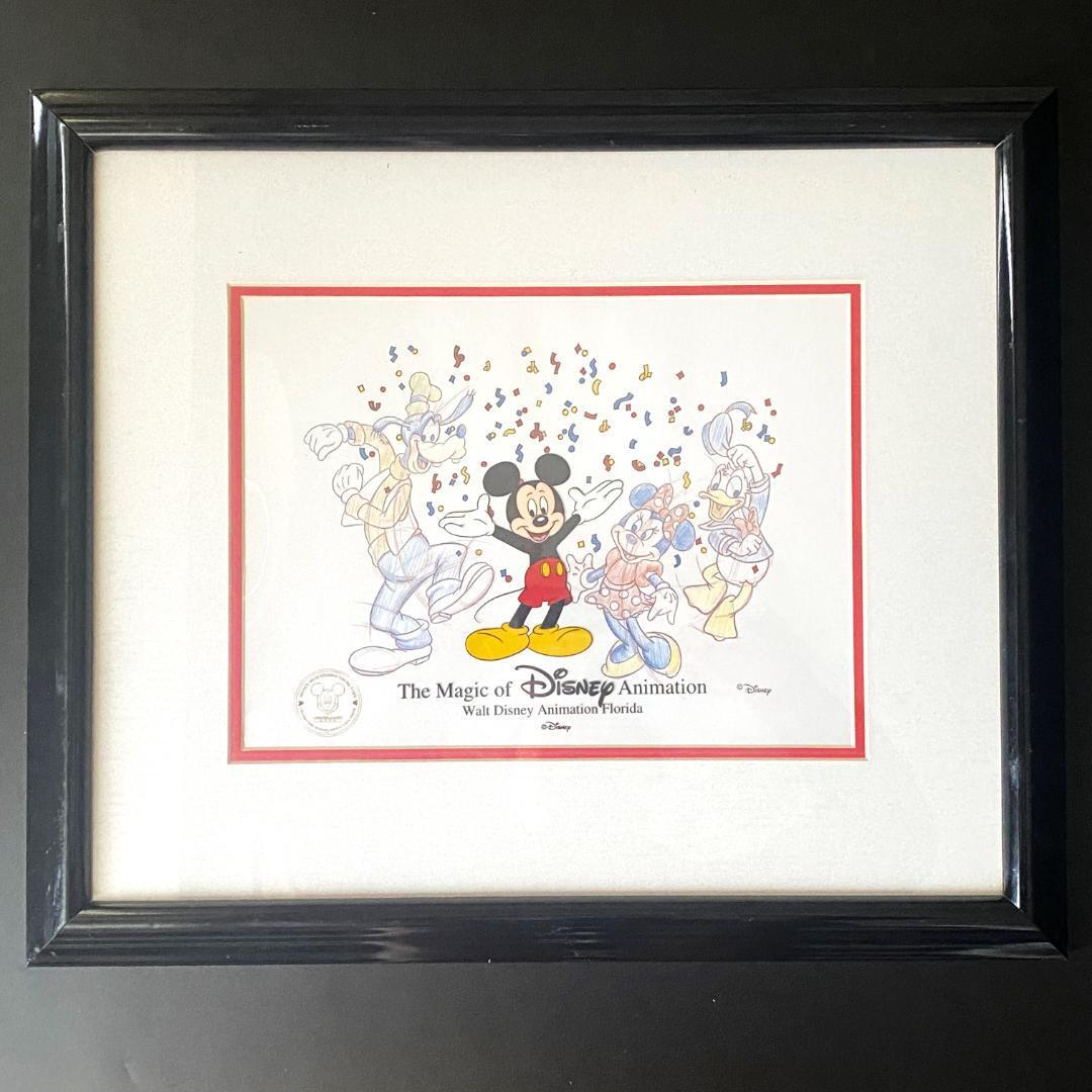 ウォルト・ディズニー 絵画 セル画 ミッキーマウス ディズニー