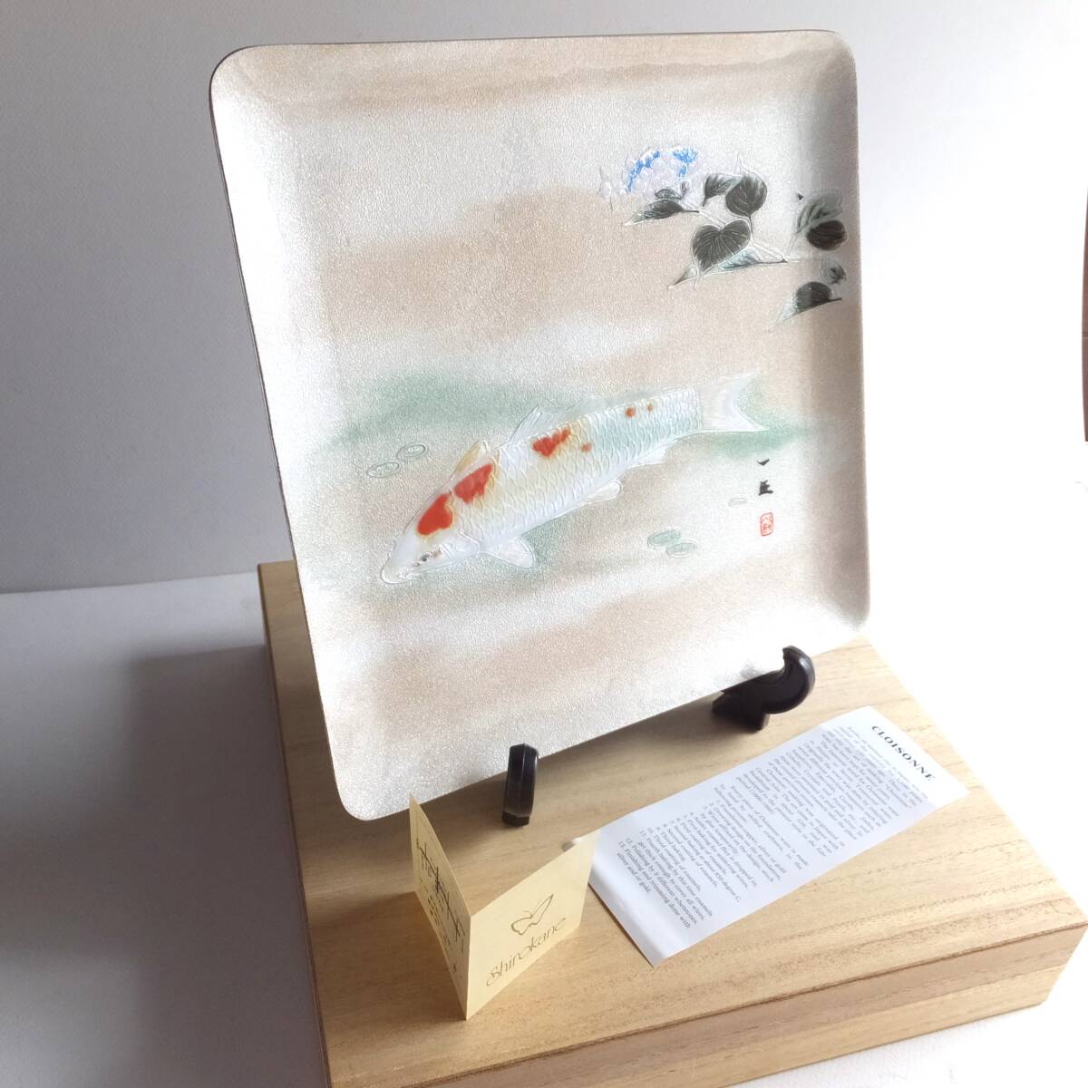 七宝細工！！【七宝容器 3点セット 煙草入れ 灰皿 マッチ立 中国