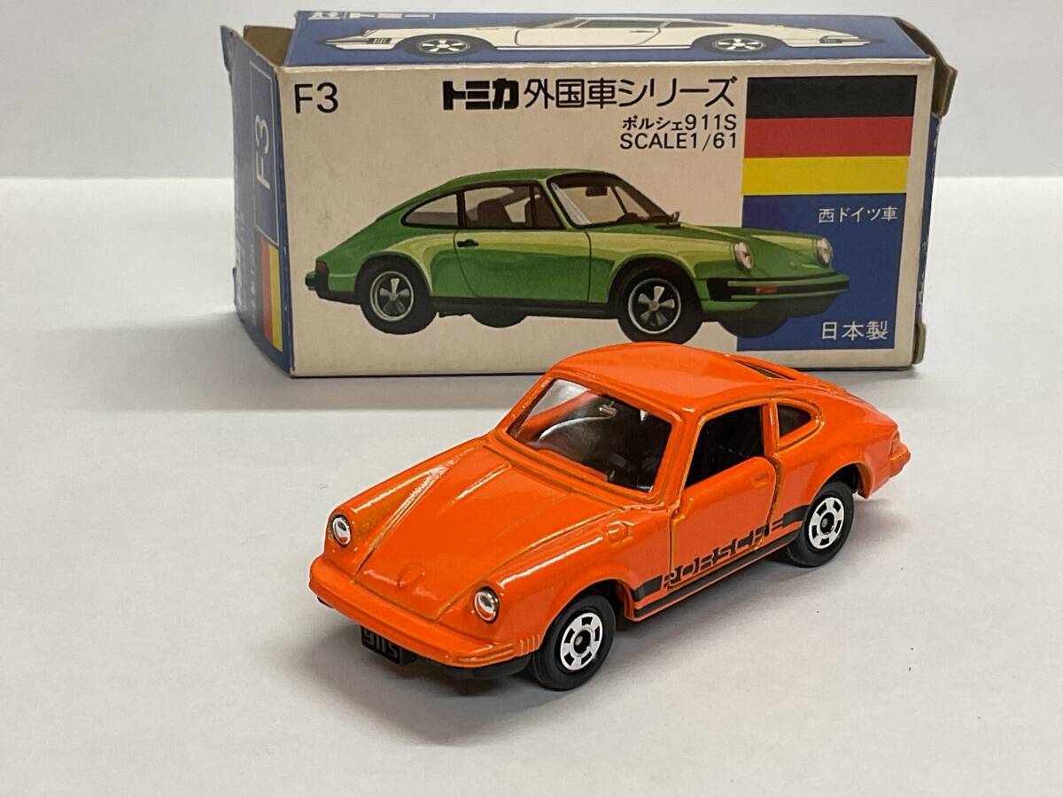 日本製 トミカ ポルシェ930ターボ 2台セット トミカ青箱 ポルシェ 930