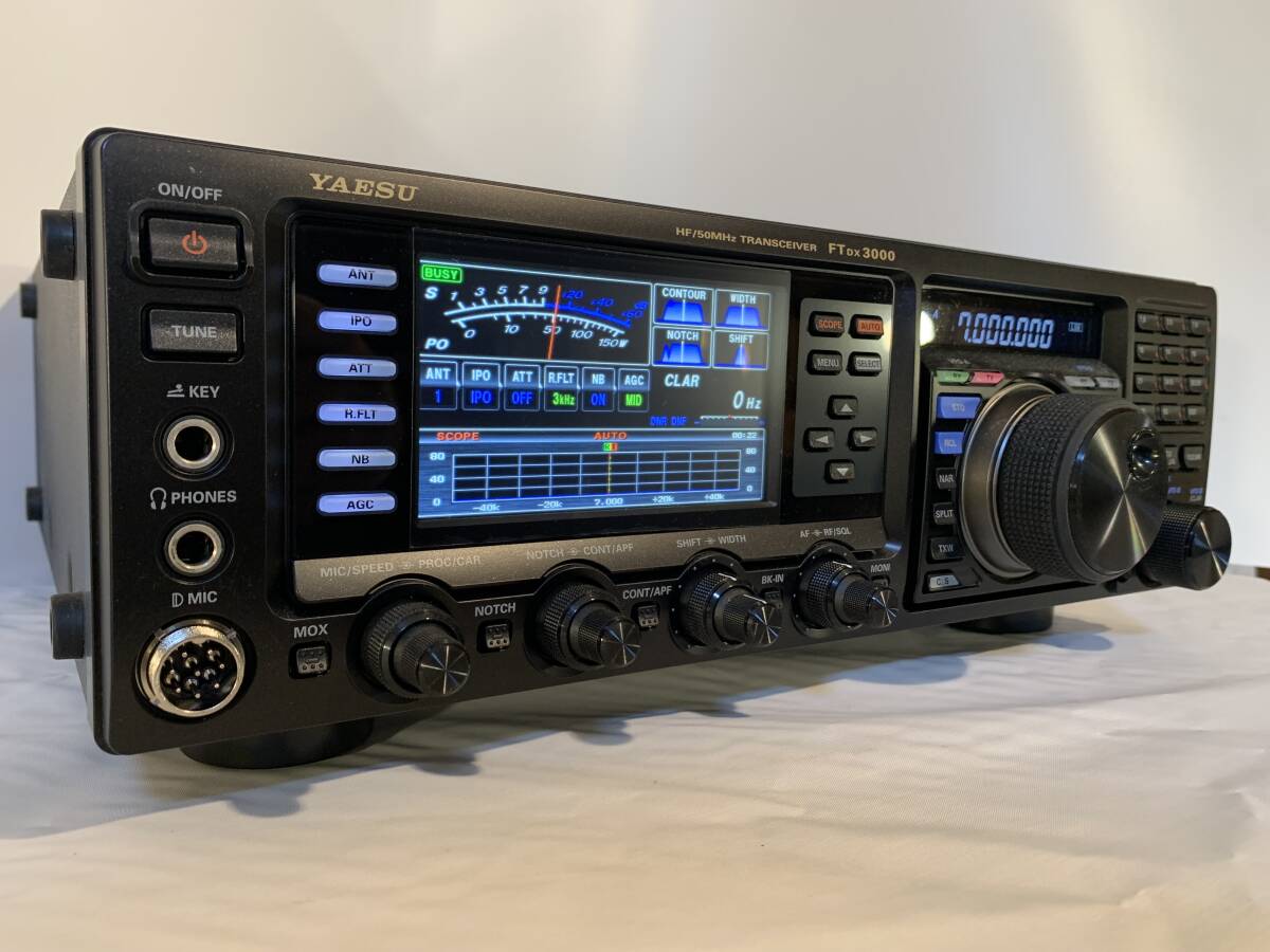 Yahoo!オークション - 美品 YAESU FTDX3000 HF/50MHz ALL MODE 八重洲