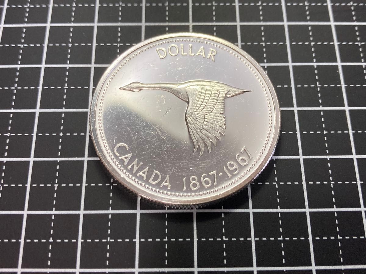 カナダ】1ドル銀貨(1967年)｜Yahoo!フリマ（旧PayPayフリマ）
