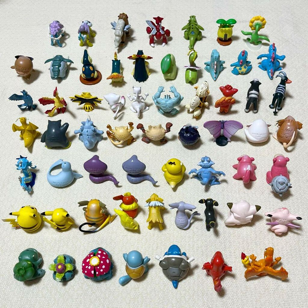 Yahoo!オークション - ポケモン モンコレ 60体 初期 フィギュア TOMY