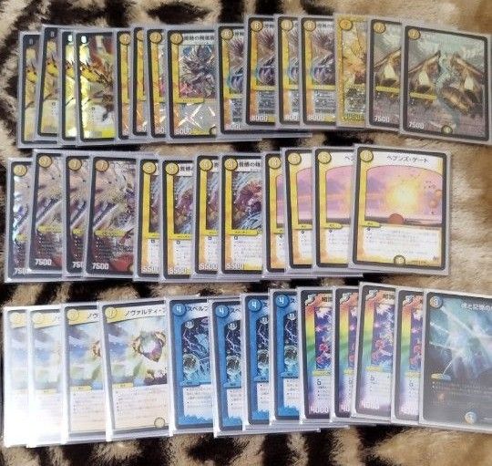 青白天門 リゼ様天門 微高レート デッキパーツ32枚 青白天門