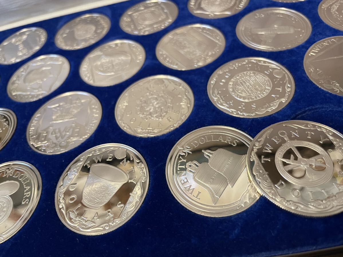 Yahoo!オークション - フランクリンミント カリブ海秘宝25点 プルーフ