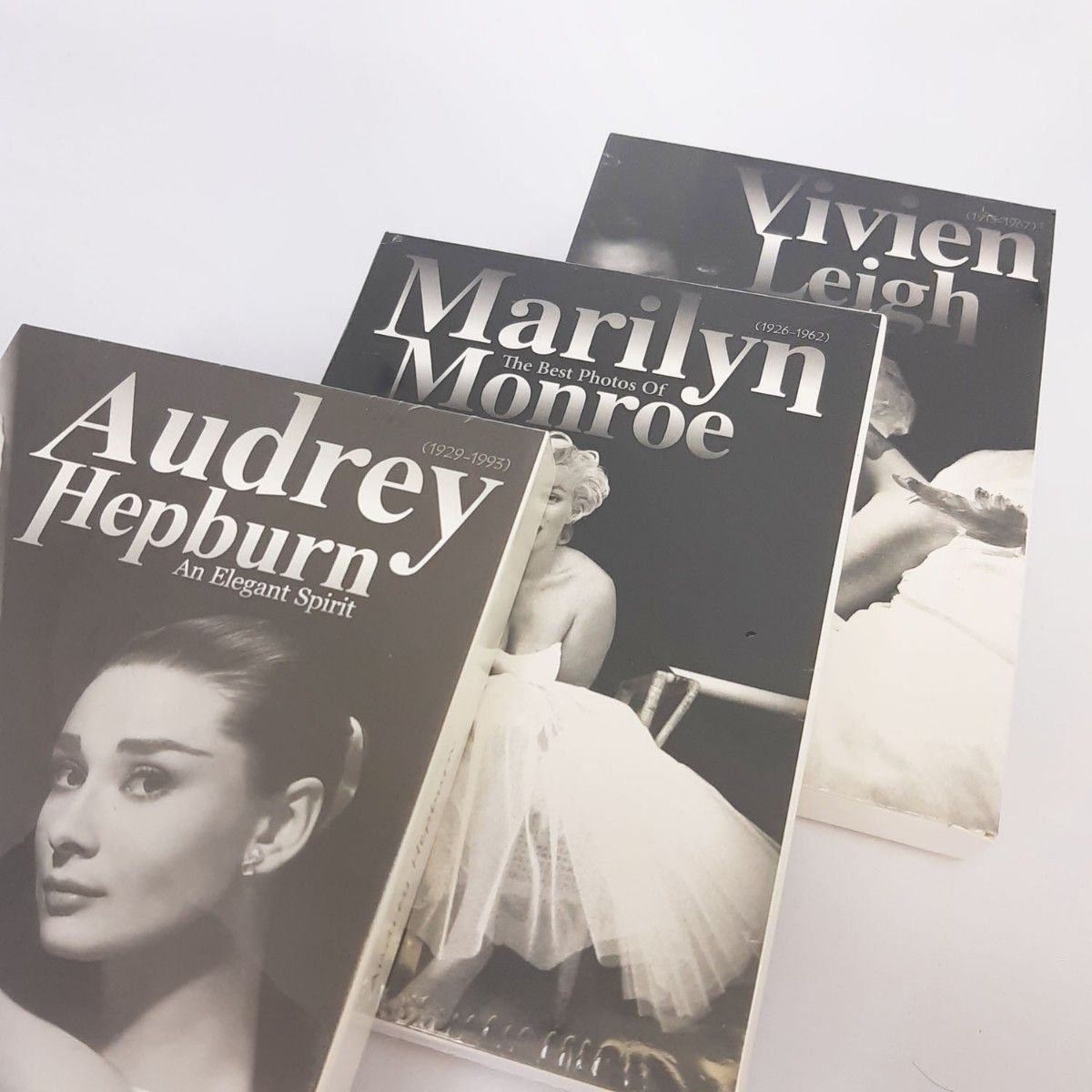 女優 ポストカード3種セット 30枚×3箱 オードリー・ヘップバーン