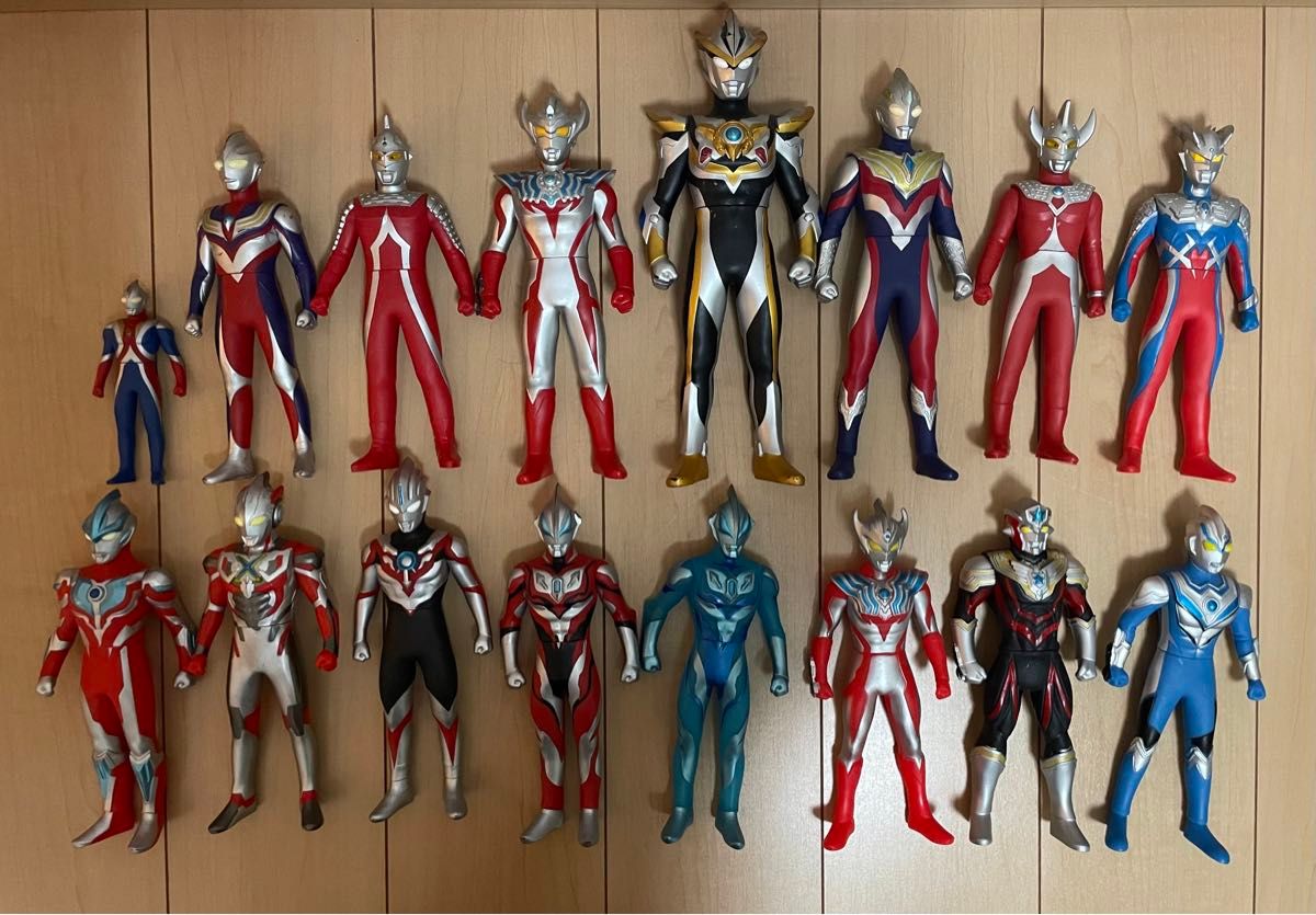 ウルトラマンビッグサイズソフビフィギュア5体まとめて 新品未使用