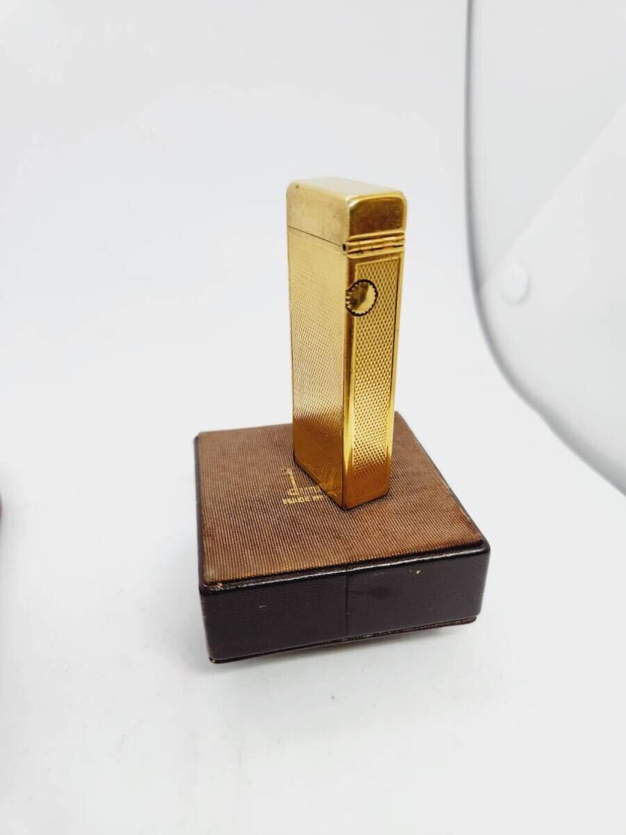 Dunhill/ダンヒル ライター ゴールド系 箱はおまけ 購入 dunhill