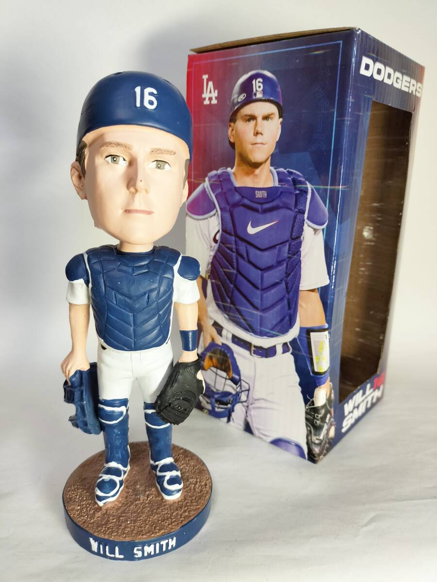 ドジャース Wil Smith ウィルスミス ボブルヘッド 未開封】LA