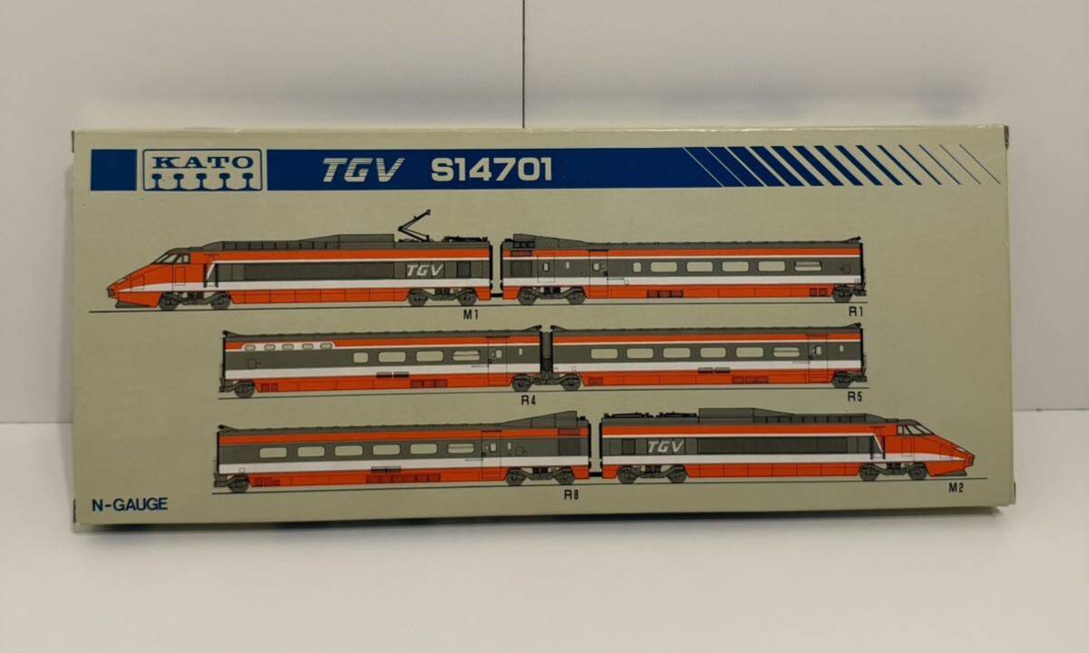 稼動品/KATO N-GAUGE TGV S14701 6両セット 稼動品/KATO N-GAUGE TGV