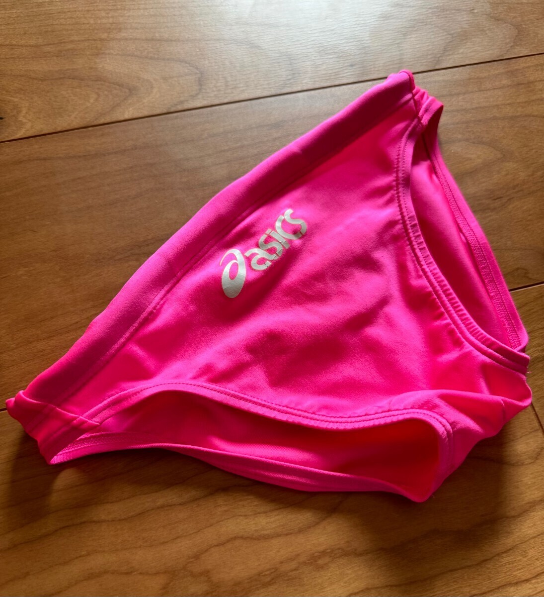 asics 競パン ハイドロCD ピンクロゴ割れ asics 競パン ハイドロCD