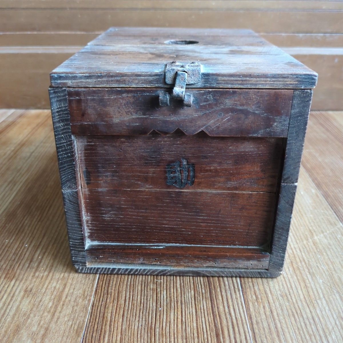 銭箱 アンティーク 古道具 古民具 木製 銭函 時代箱 千両箱 小物入れ
