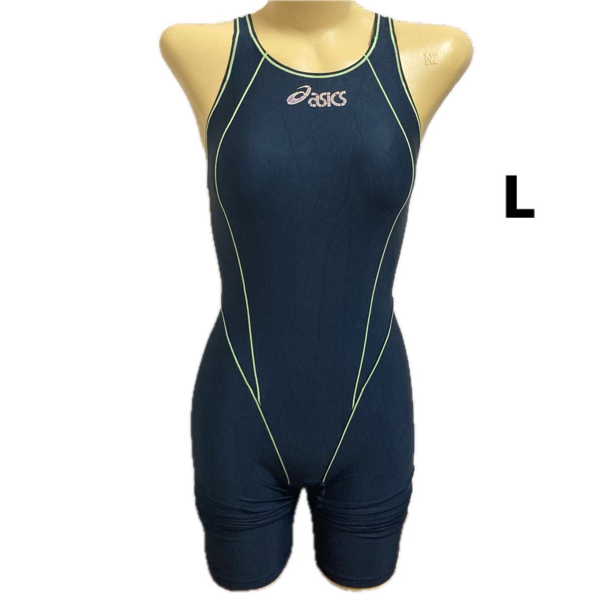 アシックス 競泳水着 スプラッシャー ハーフスパッツ レディース S