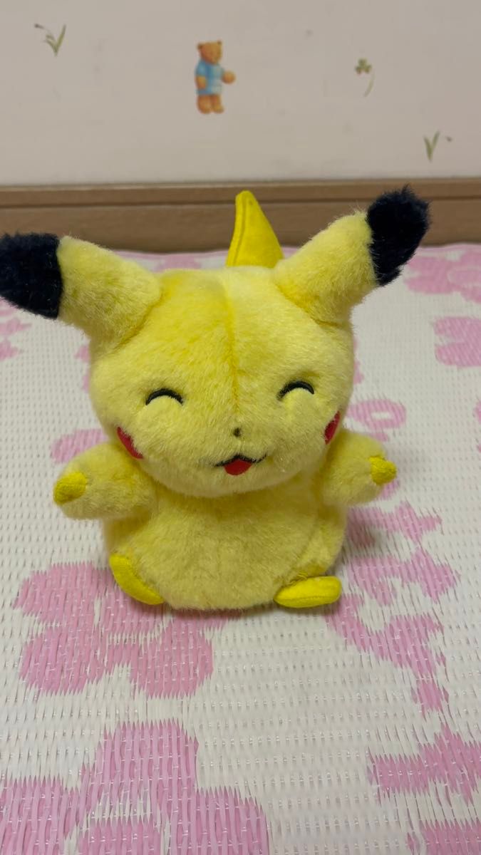 ポケモン おしゃべり ピカチュウ ぬいぐるみ 初期 TOMY製 初期TOMY製
