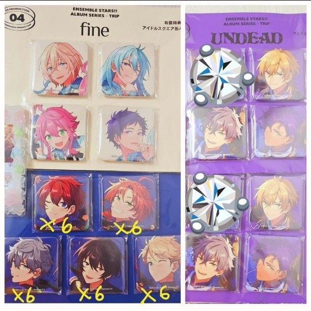 あんスタ 斎宮宗 TRIP ALBUM 缶バッジ あんスタ