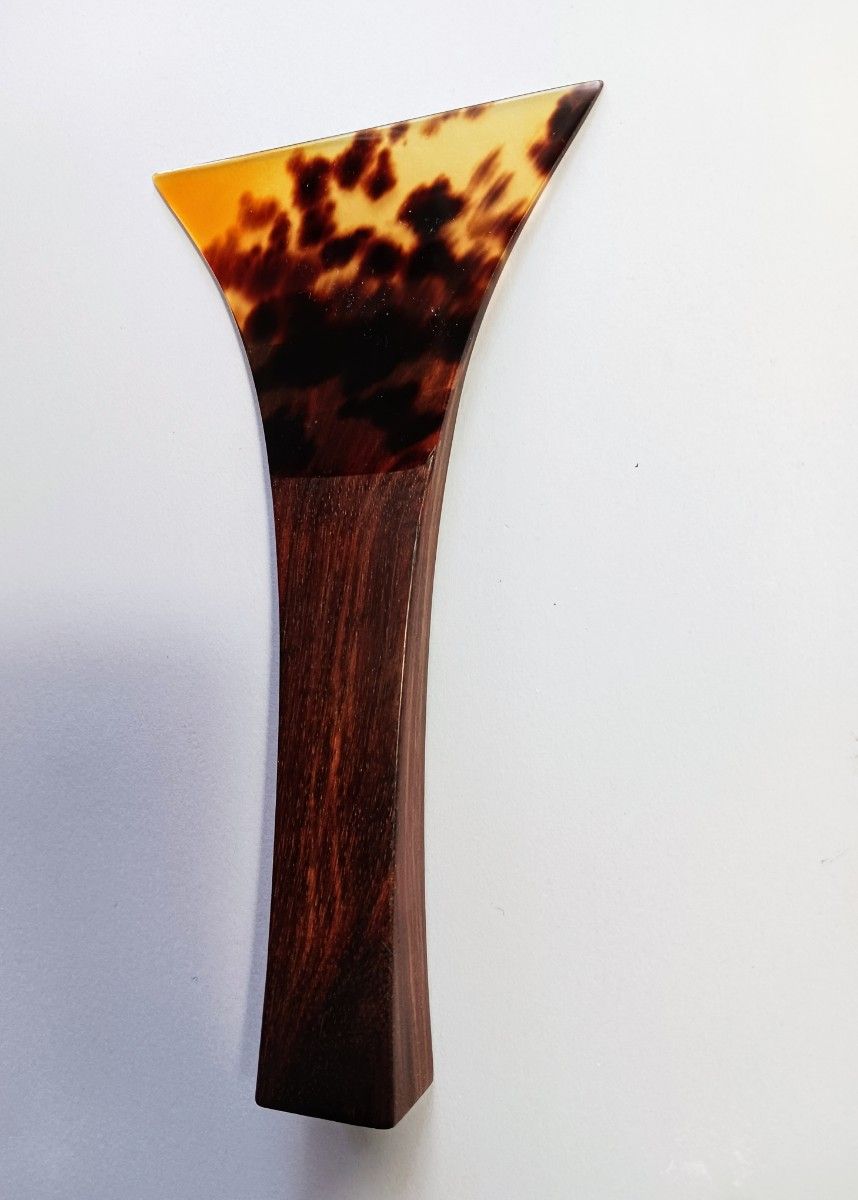 た*け様 津軽三味線用 最高級べっ甲バチ 紅木手元 た*け