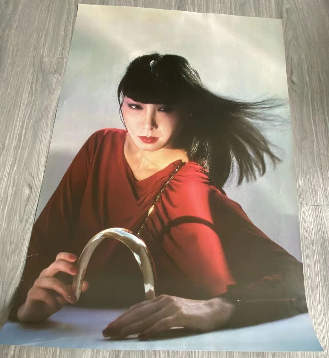 山口小夜子 パリコレ ホスター 資生堂ポスター