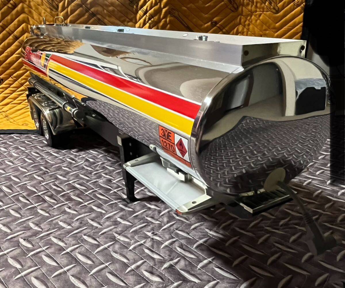 タミヤ 1/14 RC トレーラー用 フューエルタンク オートサポートレッグ