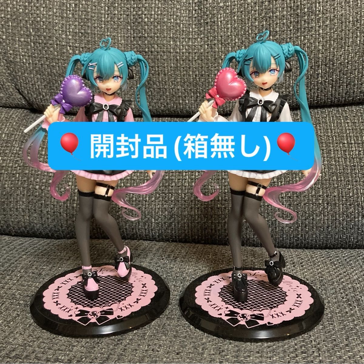 開封品 箱無し 初音ミク Fashion Figure Subculture 通常版+タイクレ