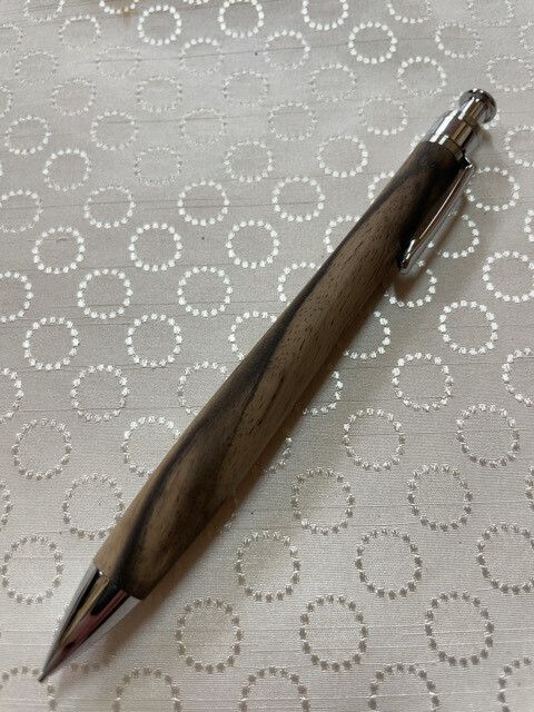 工房楔 0.5mmペンシル楔 黒柿 シャープペンシル