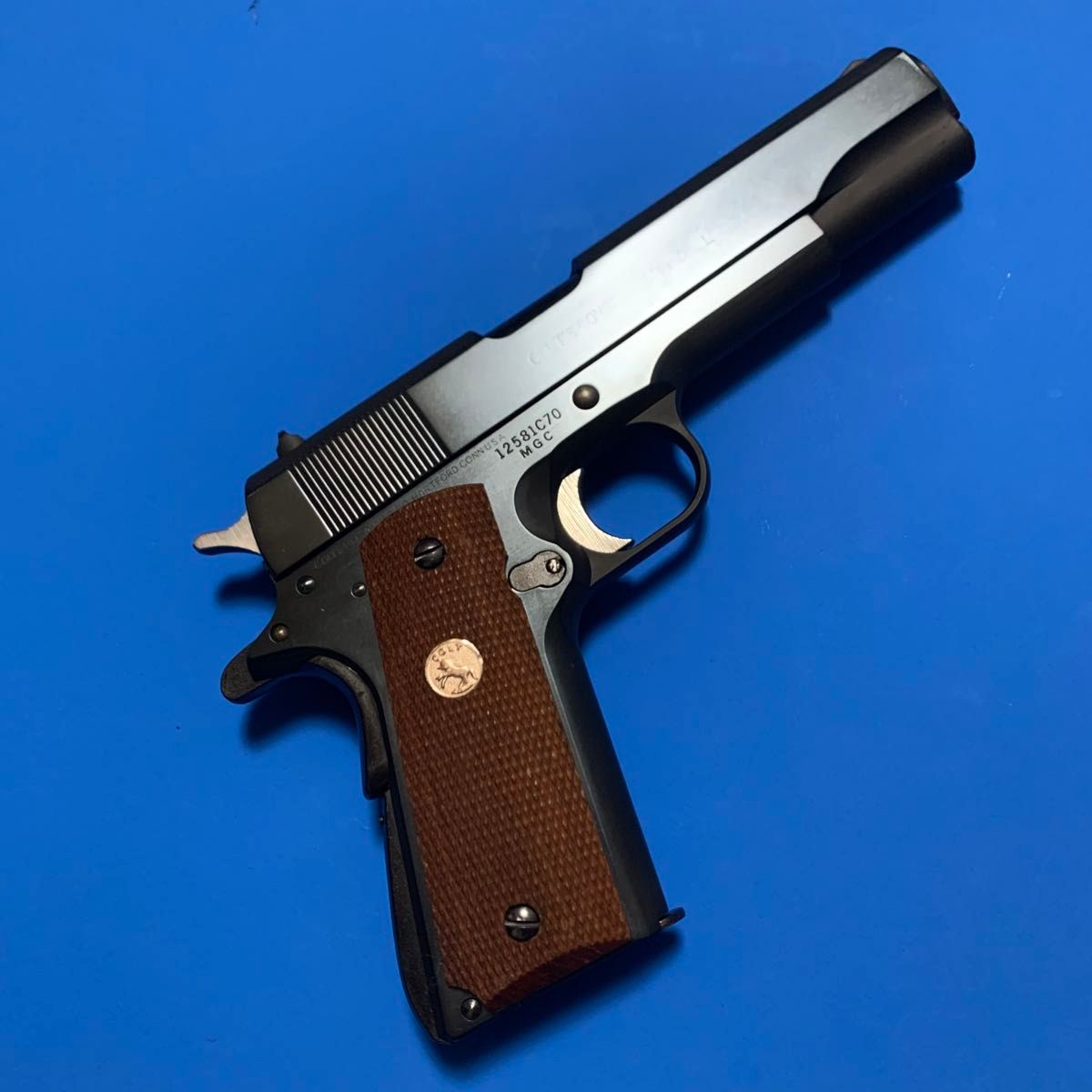 MGC GM5 シリーズ70 ブルーイングカスタム HW樹脂製木製グリップ付き