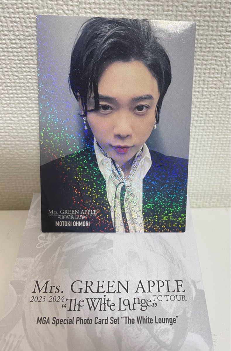 Mrs GREEN APPLE 大森元貴 フォトカード レア ホワイトラウンジ