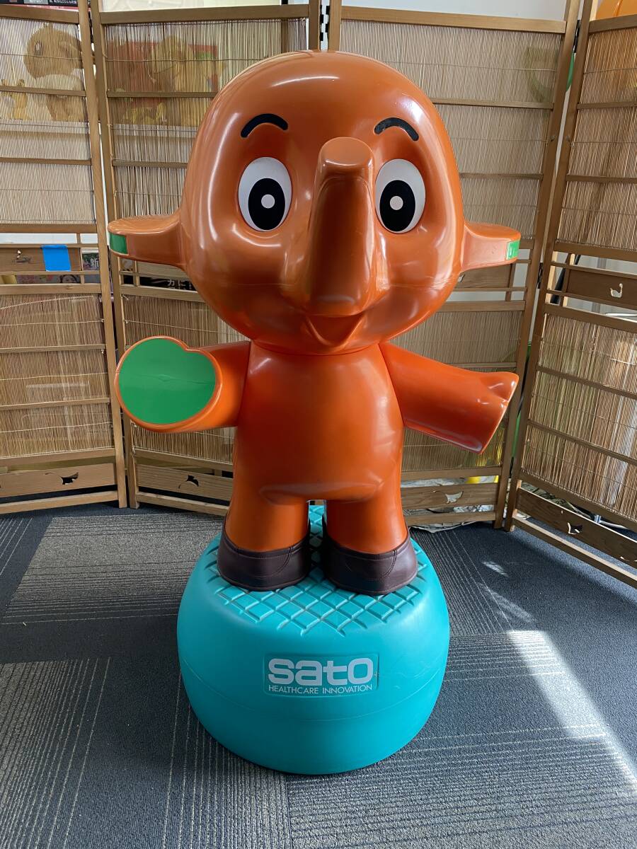 Yahoo!オークション - [薬局店頭用置物]サトちゃん人形 特大 高さ 約95