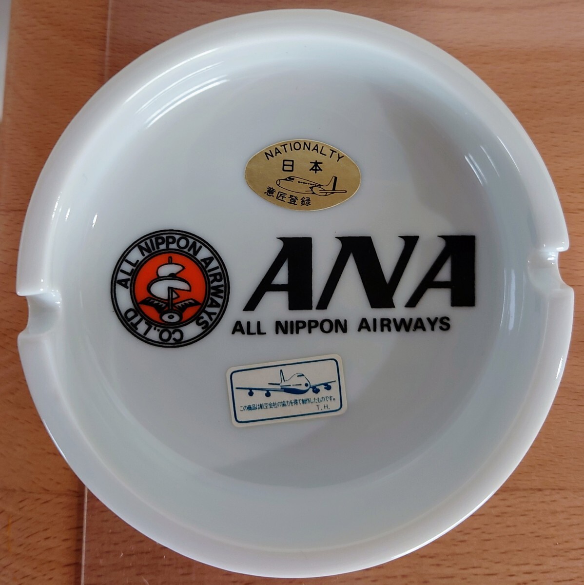 ANA 全日空 航空機 旧ロゴ ダヴィンチマーク ピンバッジ ネクタイピン