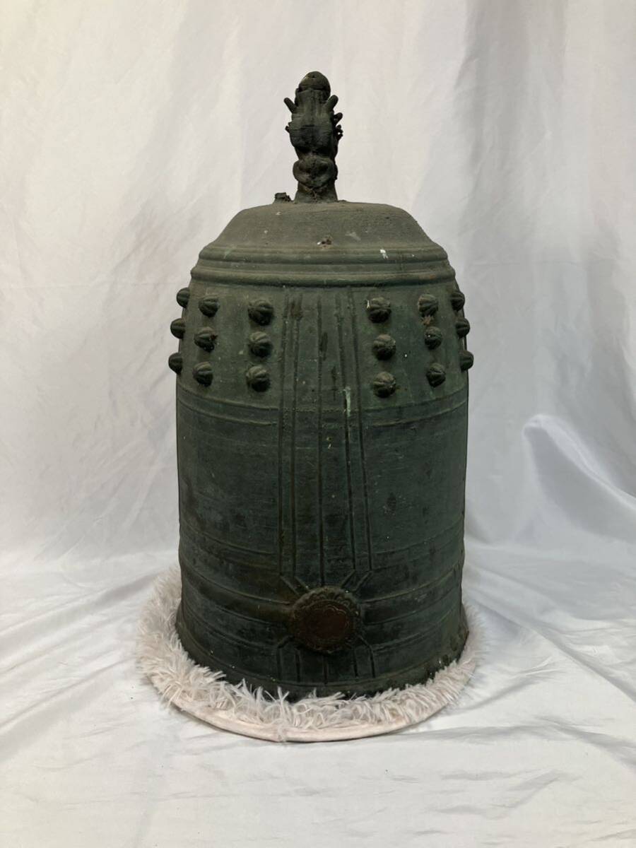 eyeknow74 釣鐘 半鐘 警鐘 青銅製 古銅半鐘 直接手渡し eyeknow74 釣鐘