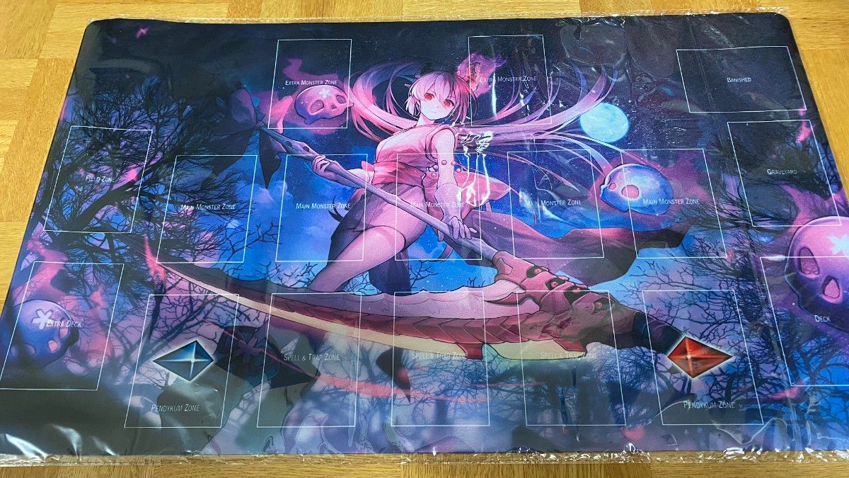 遊戯王 現世離レ プレイマット m*i様 遊戯王プレイマット現世離レ