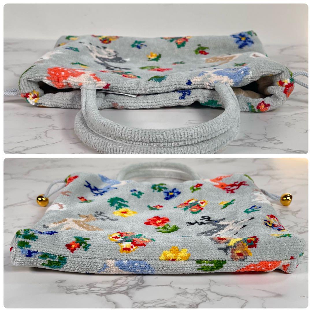 新品未使用・コラボ】フェイラー×遊中川 巾着 トートバッグ EC限定品