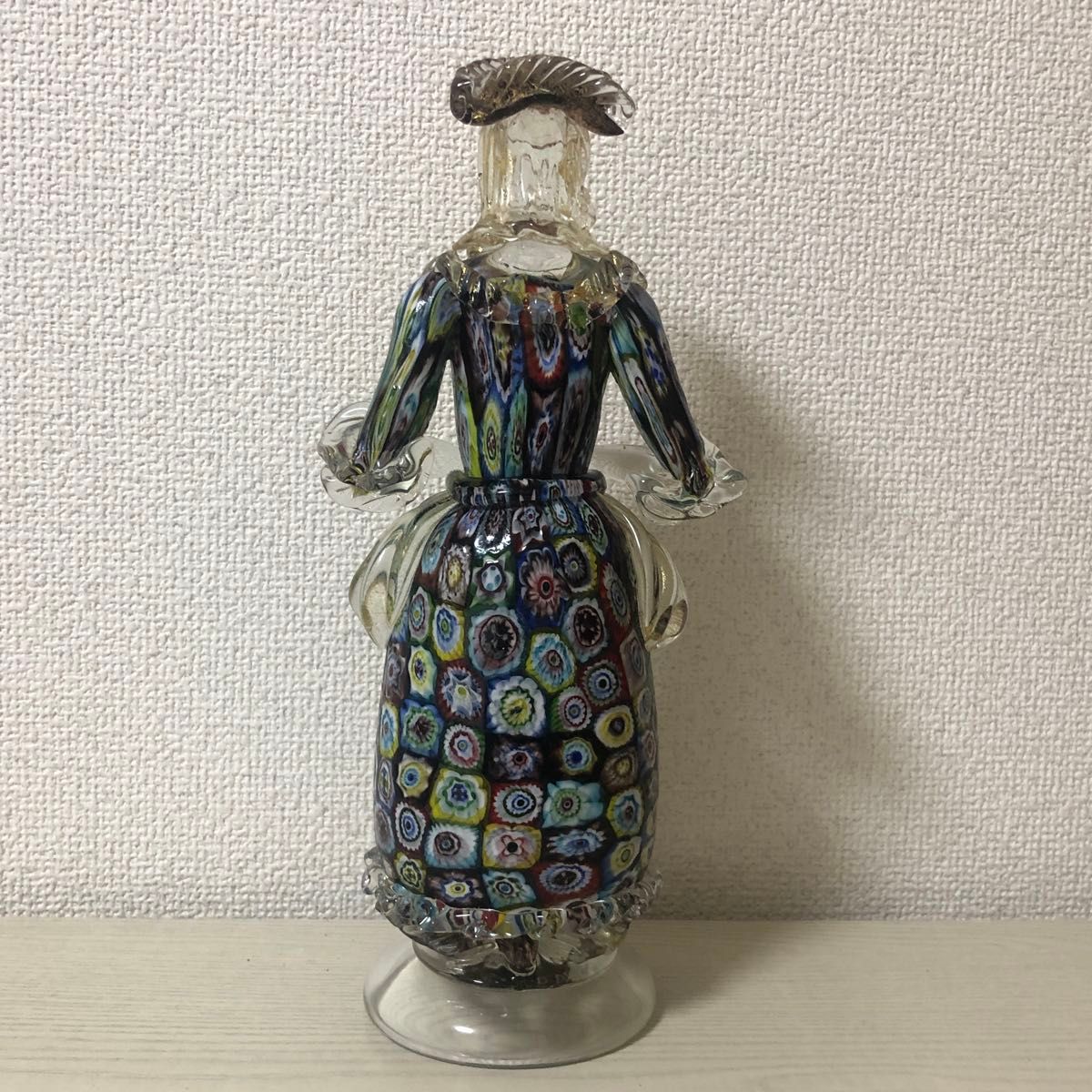 ガラス工芸 人形 ベネチアン ムラーノ グリーン ♯ベネチアングラス