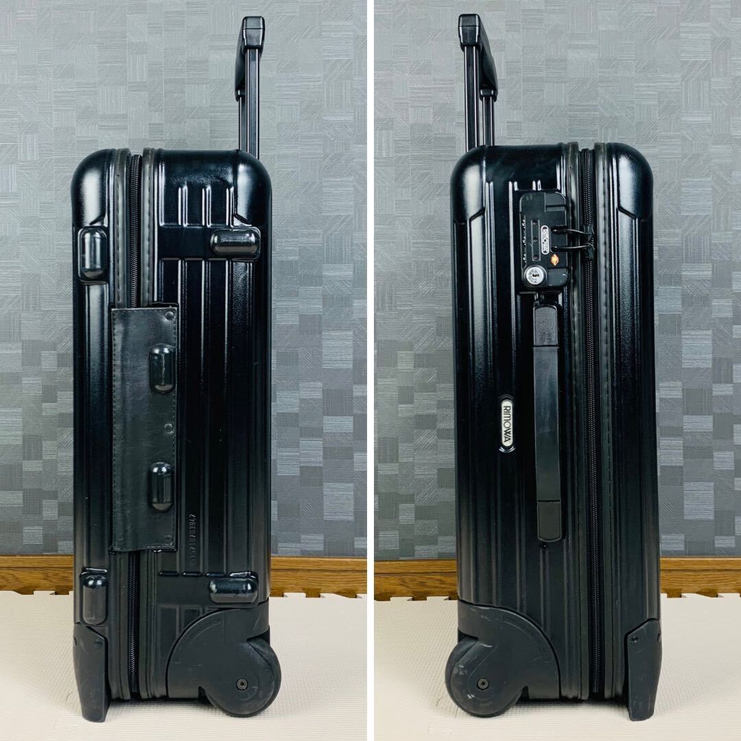 ✨RIMOWA✨ 廃盤 リモワサルサ 2輪 スーツケース 35L 黒色 ブラック