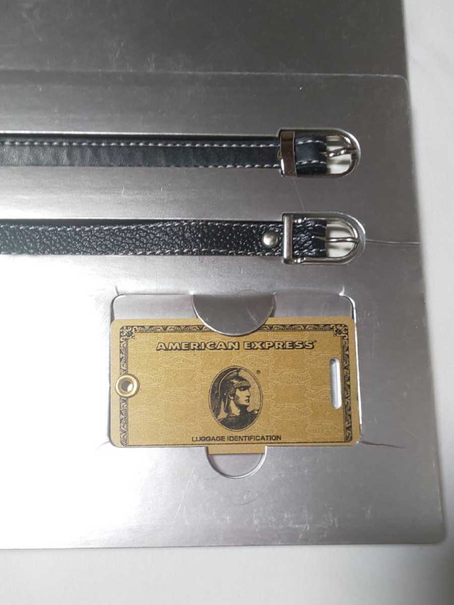 新品！AMEXカードプラチナカードホルダーネームタグ