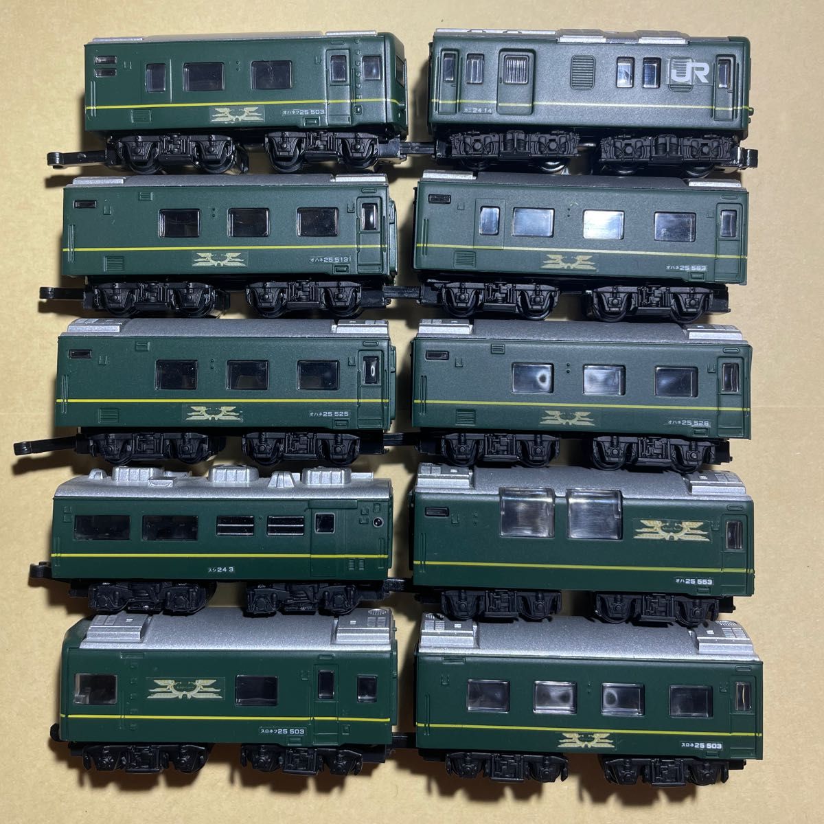 KATO EF510 EF81 トワイライトエクスプレス客車10両セット KATO