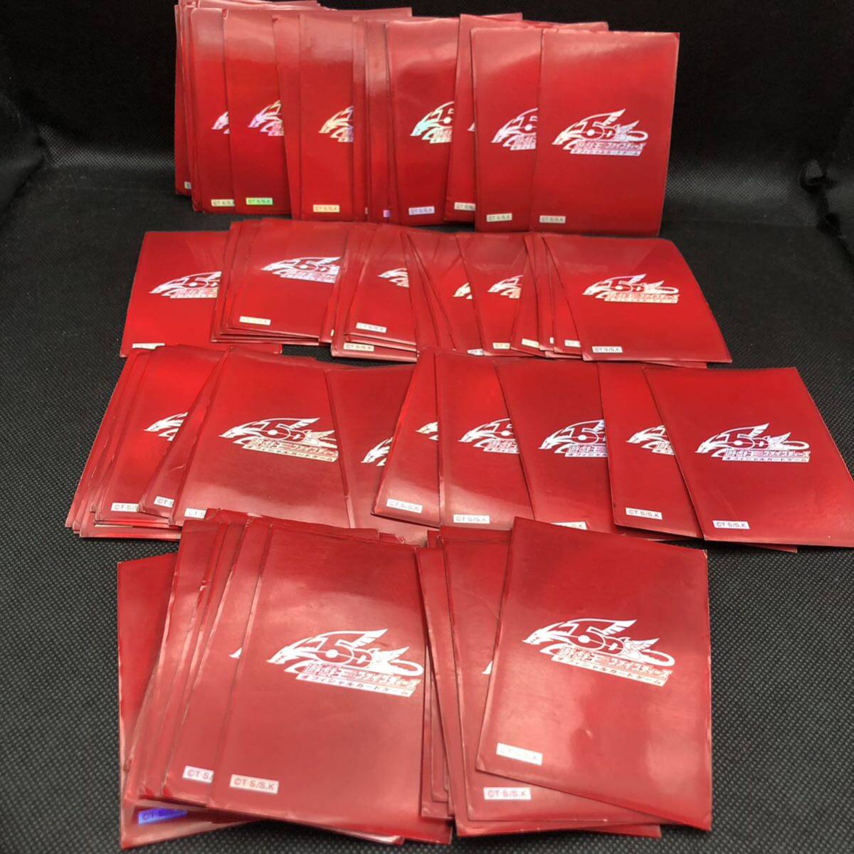 遊戯王 スリーブ WCQ 2011 赤 80枚 5D's 遊戯王 スリーブ WCQ 2011 赤